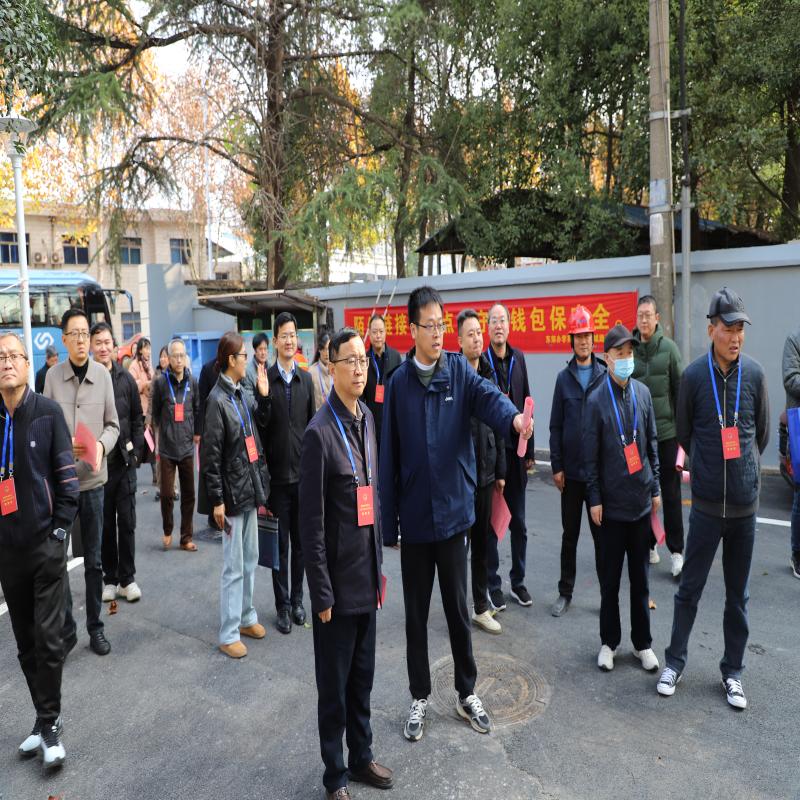 区人大常委会集体视察重大项目实施情况，巫永生带队