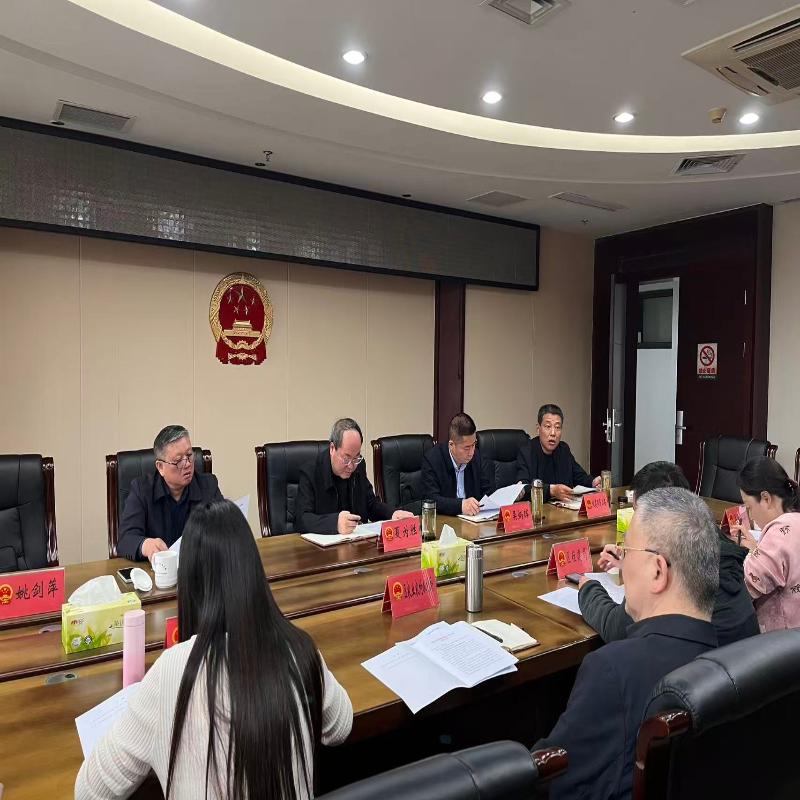 区人大常委会调研我区海绵城市建设情况，夏为胜带队