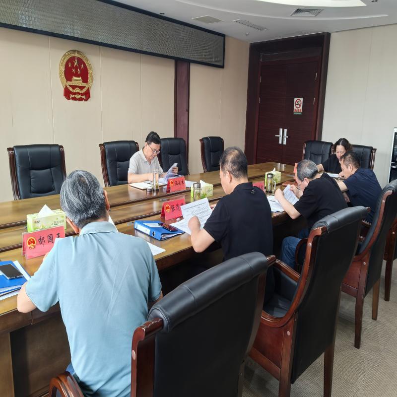 区人大常委会召开党组会议暨第101次主任会议 巫永生主持