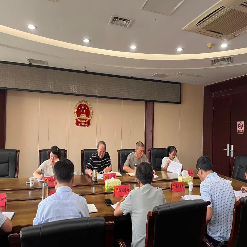 区人大常委会开展《铜陵市城市生活污水排放管理条例》执法检查，夏为胜带队