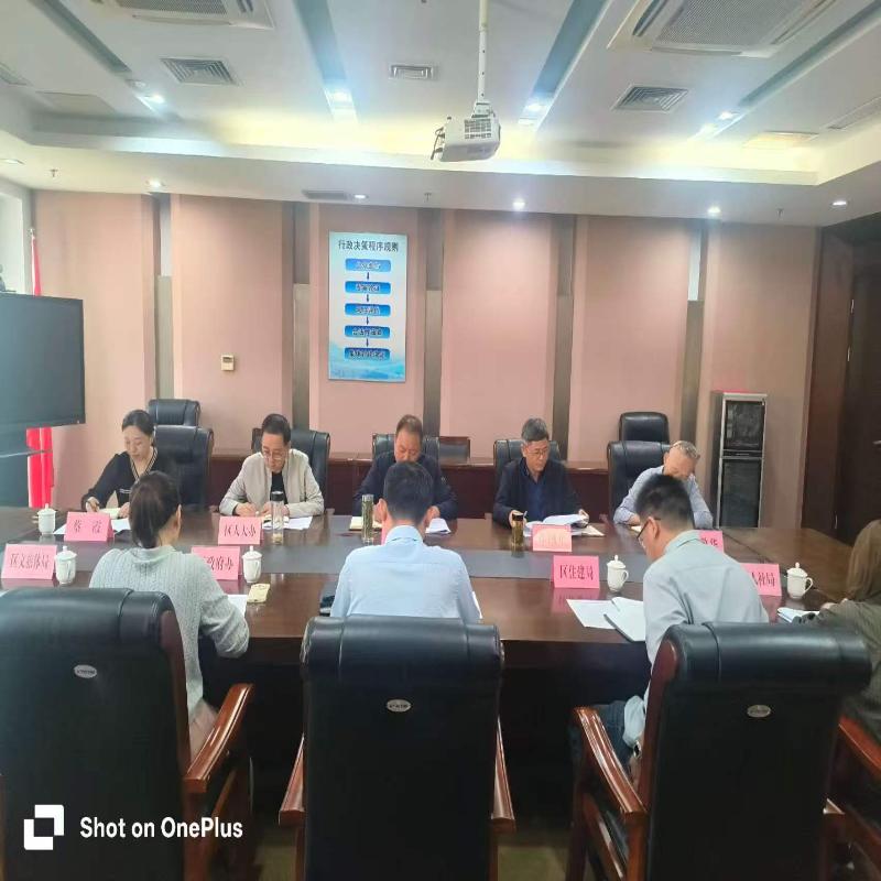 区人大常委会调研政府系统办理代表建议工作情况，张清明带队